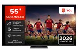 טלוויזיה 55 אינץ TCL 55C8L 144Hz SQD-Mini LED TV 4K SMART טלוויזיה 55 אינץ TCL 55C8L 144Hz SQD-Mini LED TV 4K SMART