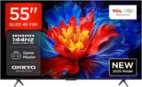 טלוויזיה 55 אינץ TCL 55P8K QLED 144Hz 4K SMART Android AI TV טלוויזיה 55 אינץ TCL 55P8K QLED 144Hz 4K SMART Android AI TV