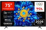טלוויזיה 75 אינץ TCL 75P8L 144Hz QD-Mini AI Android TV 4K SMART טלוויזיה 75 אינץ TCL 75P8L 144Hz QD-Mini AI Android TV 4K SMART