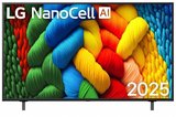 מסך 86" LG 86NANO80A6A AI TV SMART 4K מסך 86" LG 86NANO80A6A AI TV SMART 4K