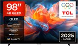 טלוויזיה 98 אינץ TCL 98T8C QLED 4K SMART 144Hz AI TV טלוויזיה 98 אינץ TCL 98T8C QLED 4K SMART 144Hz AI TV