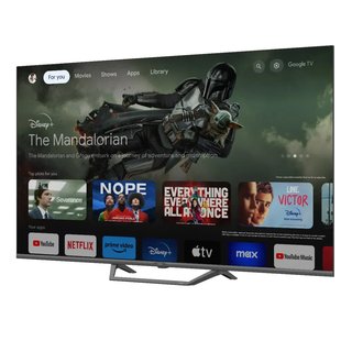 �������� ����� 75 ���� HAIER QLED H75S80FUX 4K Google TV