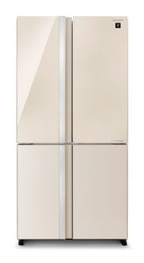 מקרר שארפ זכוכית קרם/בז' 611 ליטר Sharp SJ-8942BG *שארפ גלאט* מקרר שארפ זכוכית קרם/בז' 611 ליטר Sharp SJ-8942BG *שארפ גלאט*